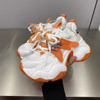 Damen Trendige Chunky Sneakers mit atmungsaktiver Mesh-Oberfläche und innovativer Dämpfung