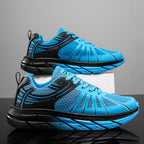 Damen Sportliche Laufschuhe mit atmungsaktiver Mesh-Oberfläche und dämpfender Sohle R&B