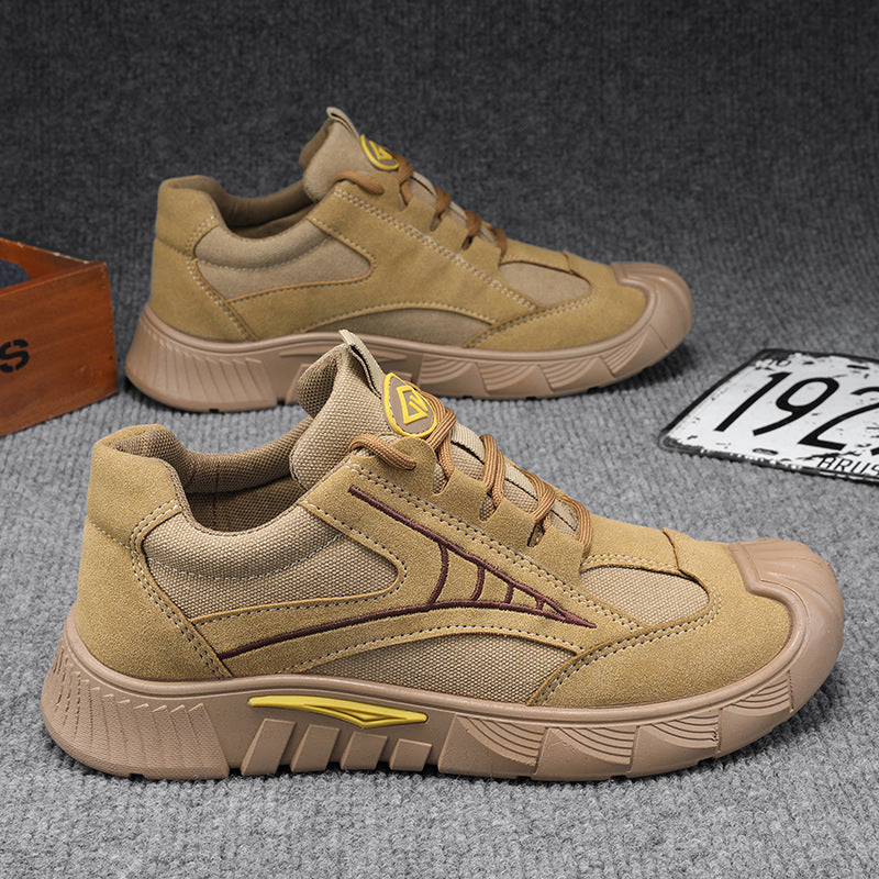 Damen Sportliche Freizeitsneaker mit rutschfester Profilsohle und atmungsaktiven Mesh-Einsätzen R&B