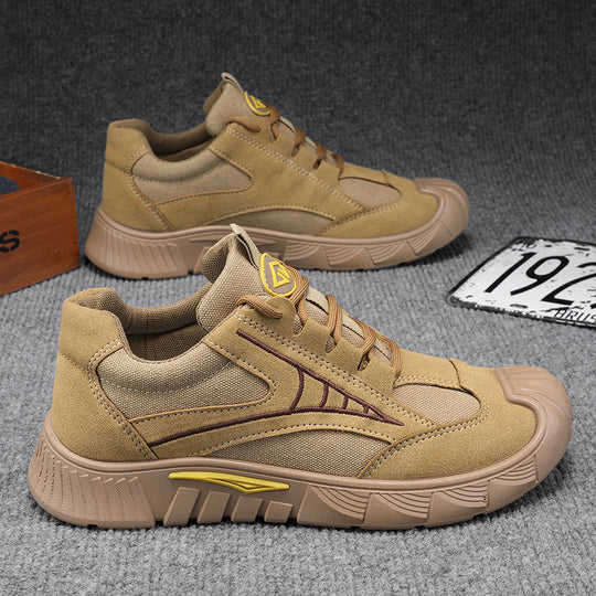 Damen Sportliche Freizeitsneaker mit rutschfester Profilsohle und atmungsaktiven Mesh-Einsätzen R&B