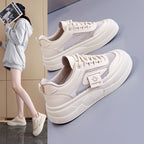 Damen trendige Sneakers mit atmungsaktivem Obermaterial und bequemer Sohle R&B