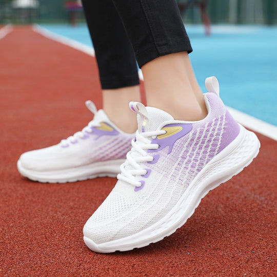 Damen Leichte Laufschuhe mit atmungsaktivem Obermaterial und stoßdämpfender Sohle R&B