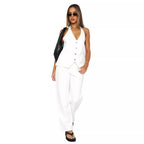 Damen Elegantes und lässiges Zweiteiler-Anzug-Set R&B