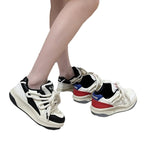 Damen Sportliche Sneaker im modernen Design mit dicker Sohle R&B