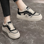Damen Sportliche Sneakers mit atmungsaktiver Mesh-Oberfläche und elastischer Sohle R&B