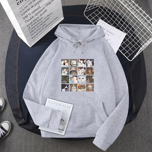 Damen Sweatshirt mit Tier-Motiv R&B
