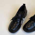Damen Elegante Komfort-Schnürschuhe mit modischem Blockabsatz R&B