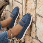 Damen Elegante und bequeme Mokassins