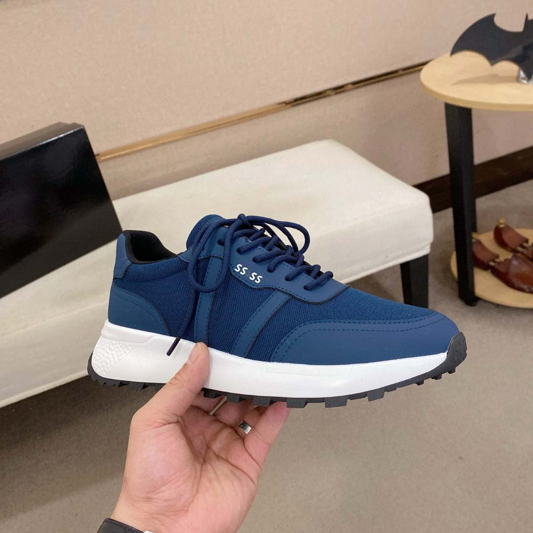 Damen Sportliche Sneakers mit dämpfender Sohle und atmungsaktiver Mesh-Oberfläche R&B