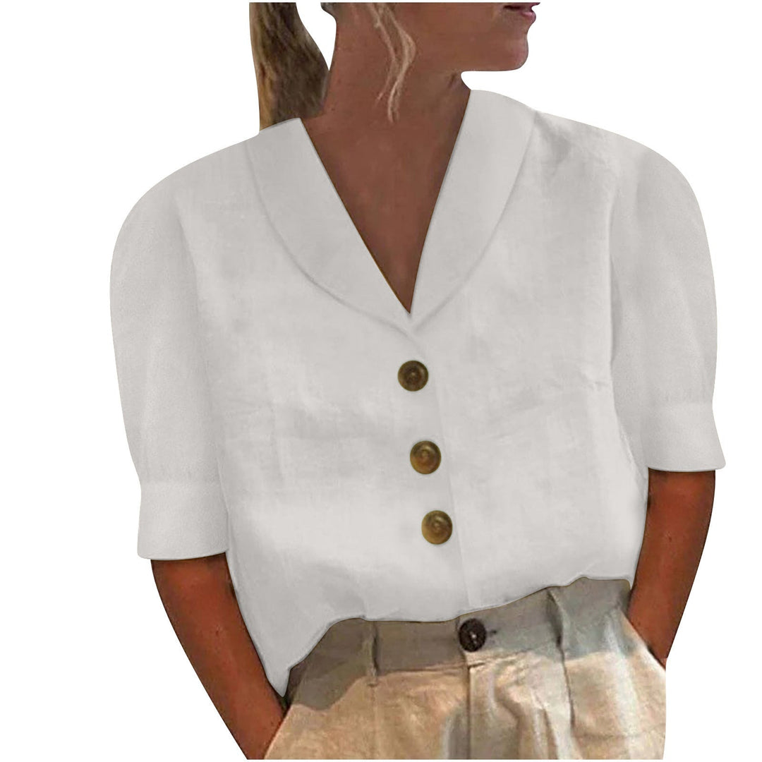 R&B | Lässige Bluse mit Puffärmeln