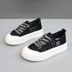 Damen modische Plateausneaker mit atmungsaktiver Mesh-Oberfläche und rutschfester Sohle R&B