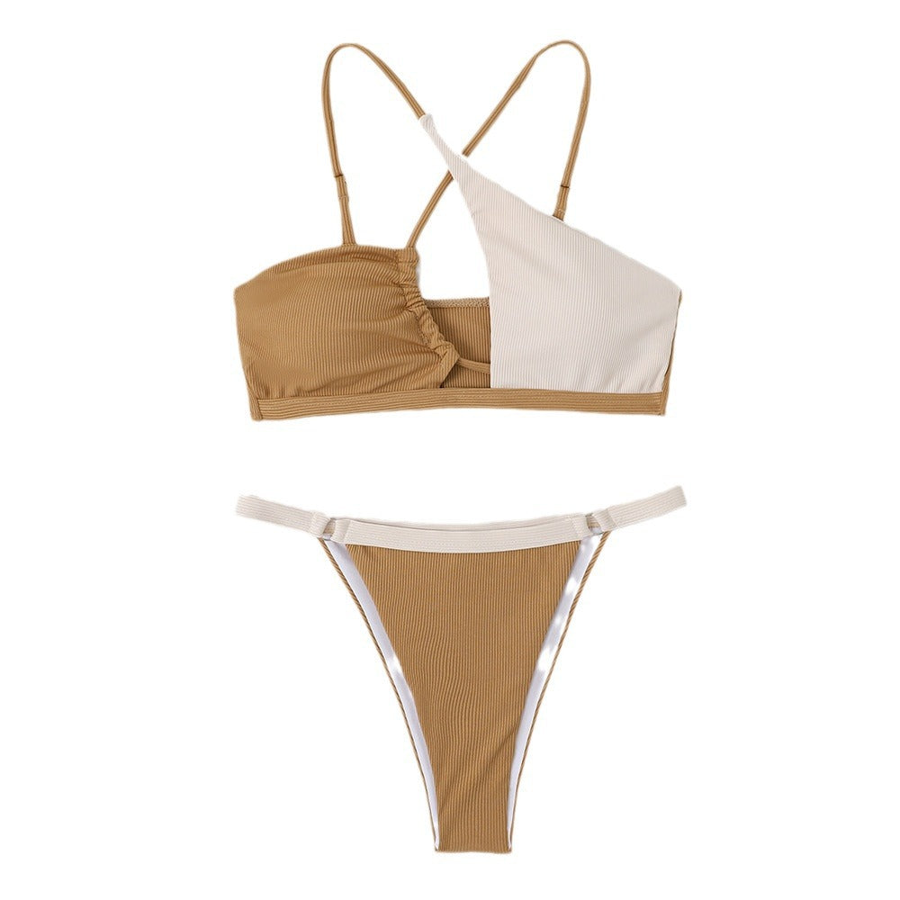 Damen Cut-Out Bikini mit raffiniertem Wickeldetail R&B