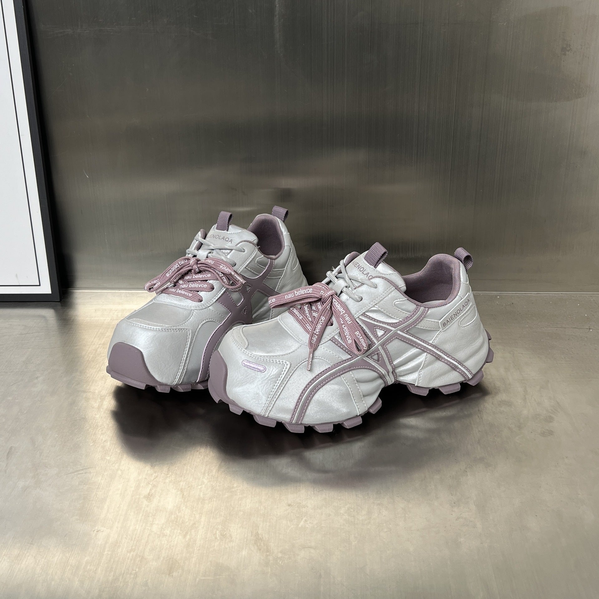 Damen Sportliche Lauf-Schuhe mit robustem Profil und atmungsaktivem Obermaterial R&B