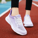 Damen Atmungsaktive Laufschuhe mit federleichter Sohle und elastischem Mesh-Obermaterial R&B