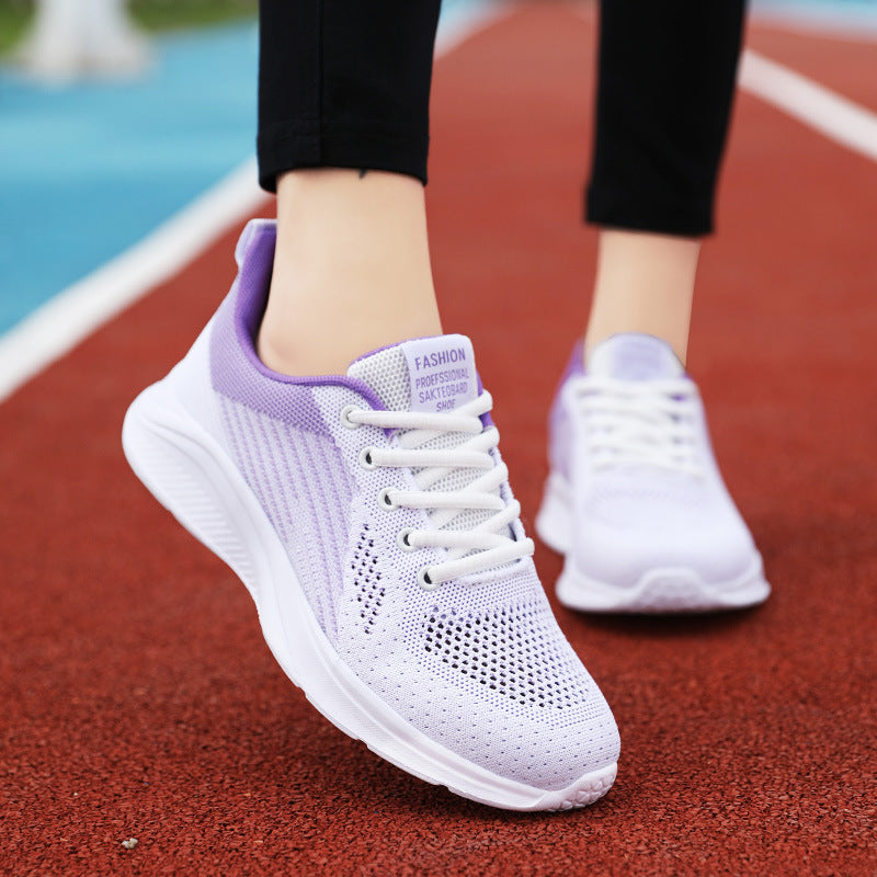 Damen Atmungsaktive Laufschuhe mit federleichter Sohle und elastischem Mesh-Obermaterial R&B