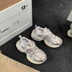 Damen sportliche Lauf Sneakers mit atmungsaktiver Mesh-Oberfläche und dämpfender Sohle R&B