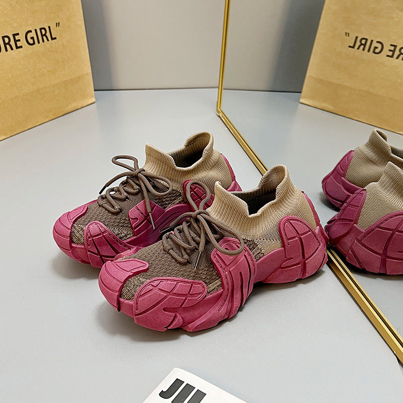 Damen Sportliche Freizeitschuhe mit atmungsaktiver Struktur und rutschfester Sohle R&B