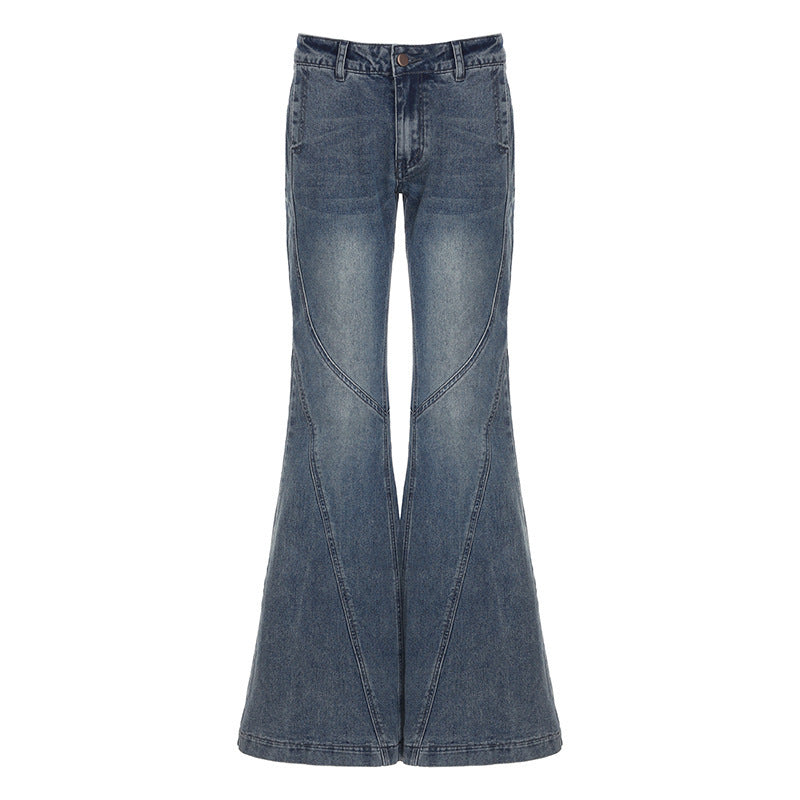 Damen Flared Jeans im individuellen Vintage-Look mit skandinavischem Flair R&B