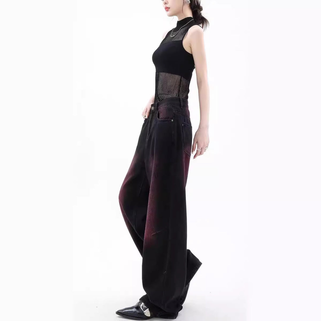Damen Weite Jeans R&B