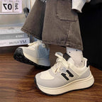 Damen Plattform Sneakers mit ergonomischer Dämpfung und trendigem Design R&B