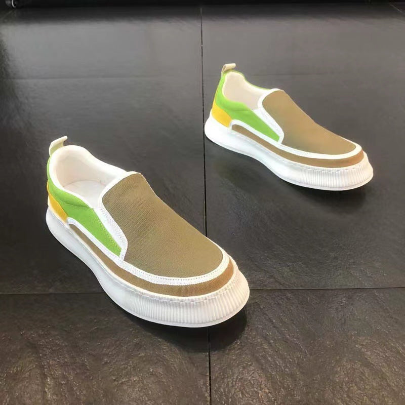 Damen Elegante Slip-On Sneakers mit hautfreundlichem Obermaterial und flexibler Sohle