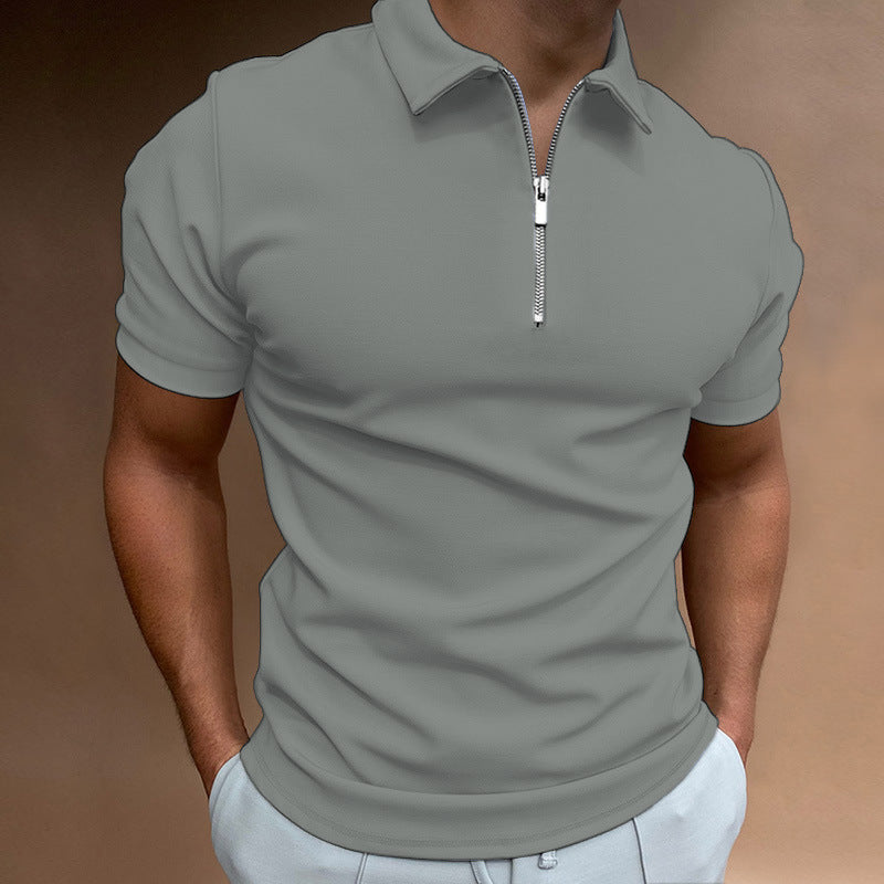 R&B | Kurzärmeliges Poloshirt mit Revers