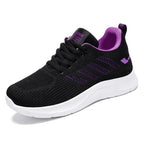 Damen sportliche und atmungsaktive Fitnessschuhe mit rutschfester Sohle R&B