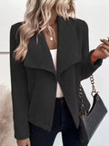 Damen Waffelstruktur Blazer R&B