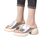 Damen Komfortable Glamour Sandalen