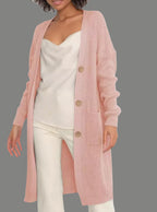 Damen Strickjacke mit hochwertigen Knöpfen R&B