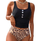 Damen Badeanzug mit floralem Design R&B