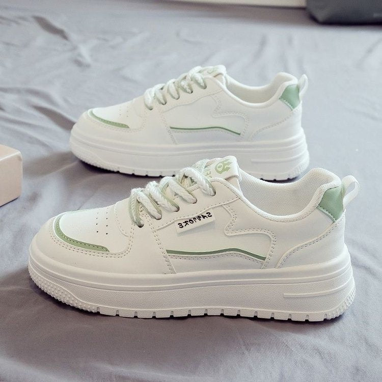 Damen Sneaker mit dicker Laufsohle und atmungsaktivem Obermaterial R&B