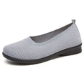Damen Komfortable Ballerinas mit atmungsaktiver Strickoberfläche R&B