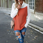 R&B | Pullover in Kontrastfarbe