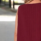 Damen Weiter Schnitt Tank-Top mit lässigem Stil R&B