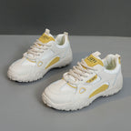Damen Sportliche Freizeitsneaker mit atmungsaktiven Mesh-Einsätzen und griffiger Laufsohle R&B