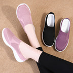 Damen Bequeme Sport-Slipper mit atmungsaktivem Obermaterial R&B