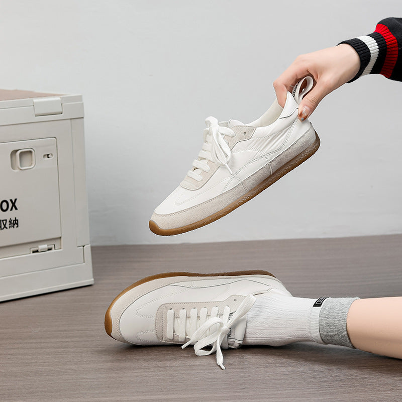 Damen Sportliche Sneakers im klassischen Retro-Stil mit rutschfester Sohle R&B