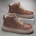 Damen Sportliche Leder Sneakers R&B