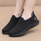 Damen Atmungsaktive Slip-On Sneakers mit flexiblem Fußbett R&B