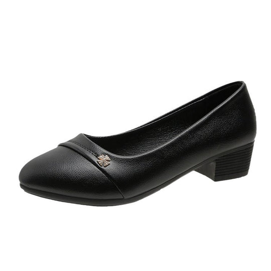 Damen elegante Ballerinas mit modischem Schmuckdetail R&B