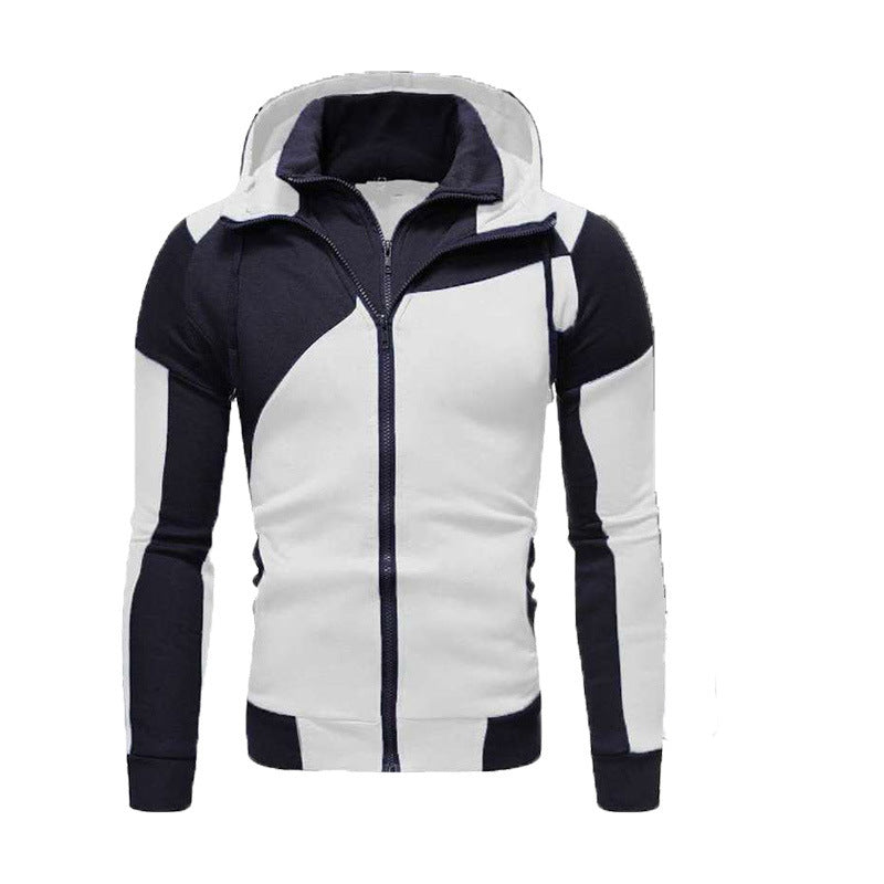Herren funktionale Sportjacke mit hohem Kragen R&B