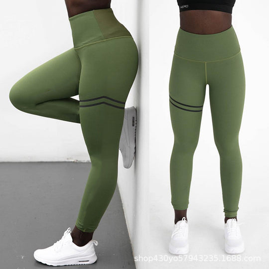 Damen Kompression Leggings R&B