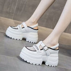 Damen Trendige Chunky Sandalen mit verstellbaren Riemen und dämpfender Sohle