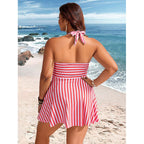 Damen Strandkleid Badeanzug