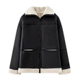 Damen Übergangsjacke mit warmem Teddyfutter R&B