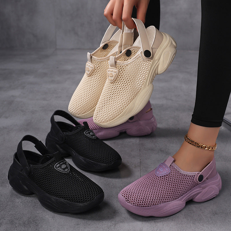 Damen Atmungsaktive Freizeitschuhe mit rutschfester Sohle
