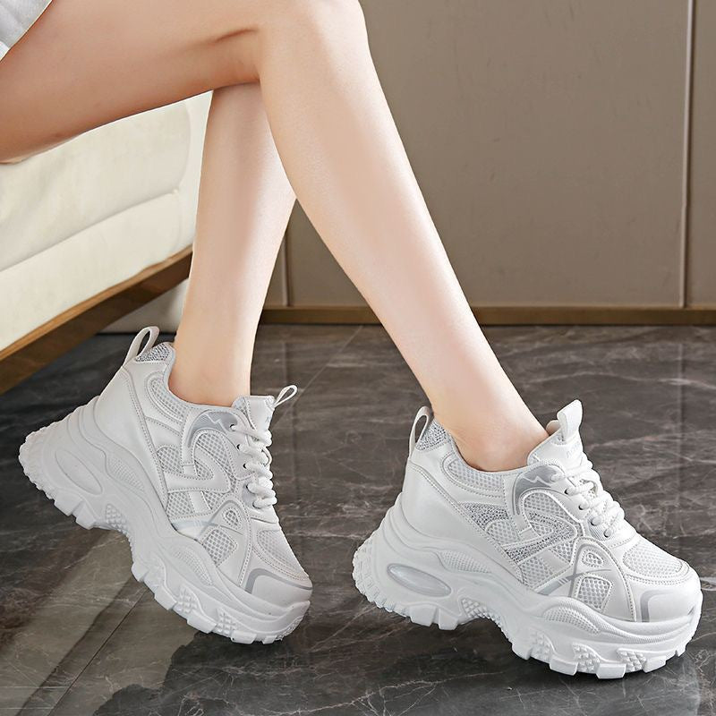 Damen Sportliche Chunky Sneakers mit dämpfender Sohle R&B