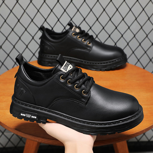 Herren Schnürschuhe aus Leder R&B