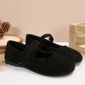 Damen Ballerinas mit verstellbarem Klettverschluss und weichem Obermaterial R&B